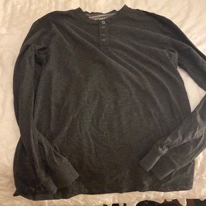 Long sleeve weatherproof vintage button up